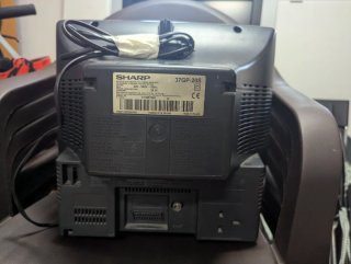 Televisor CRT Sharp 14 Retro Videojuegos