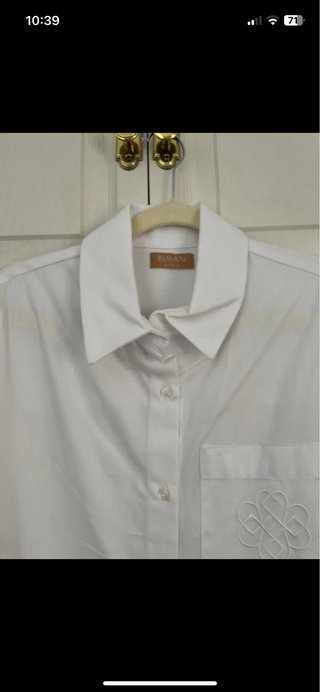 Camisa Oxford Bimani Blanca