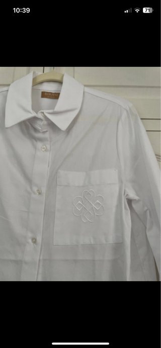 Camisa Oxford Bimani Blanca