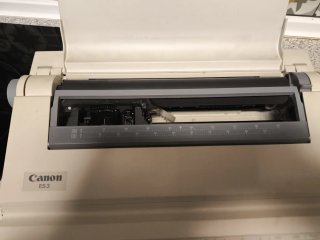 Canon ES 3 Máquina de Escribir Eléctrica