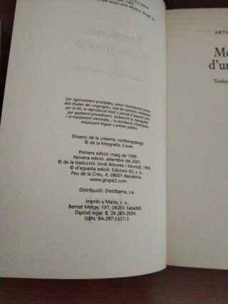 DOS libros en catalán precio LOTE