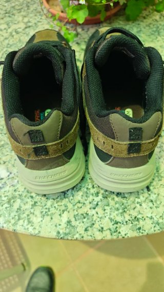 Zapatillas Trekking Skechers Hombre Marrón/Verde