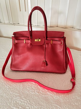 Bolso Rojo Tipo Hermes Nuevo