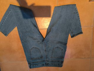 Pantalón vaquero mujer azul