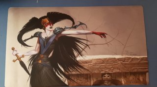 Tapete Playmat RK Post signed