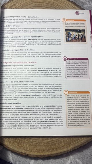 Procesos de venta, CFGM Comercio y Marketing