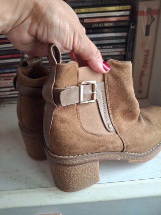 Botines marrones mujer talla 38