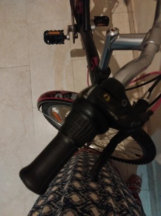 Bicicleta niña/mujer rosa y negra
