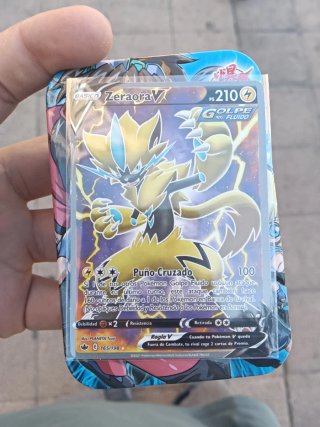 Carta Pokémon Zeraora V - Golpe Fluido