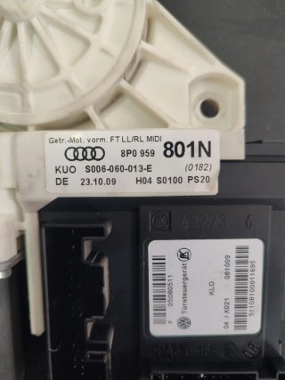 Motor Elevalunas Audi 8P0 959 801N