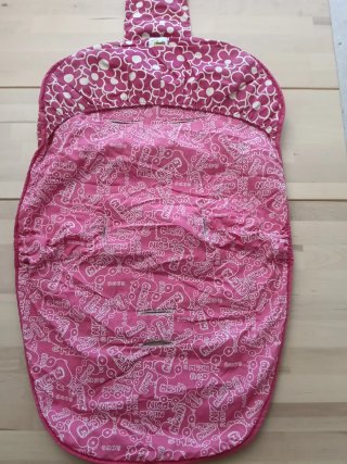 Funda para silla de paseo flores