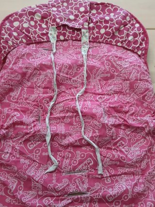 Funda para silla de paseo flores