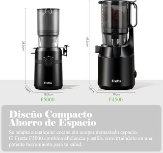 Extractor de Zumos Fretta Negro