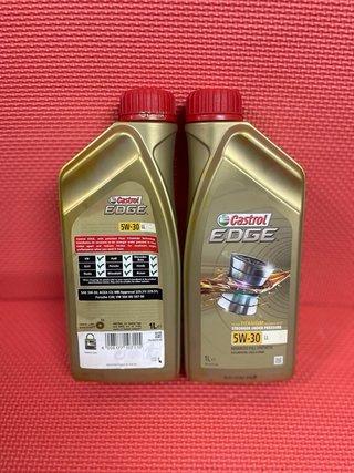 Aceite Castrol EDGE 5W-30 LL 1L (2 unidades)