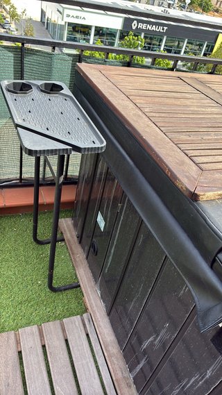 Vassoio e Supporto per Jacuzzi/Spa o Piscina NUOVO