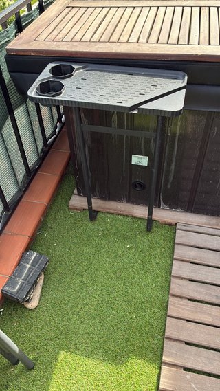 Vassoio e Supporto per Jacuzzi/Spa o Piscina NUOVO