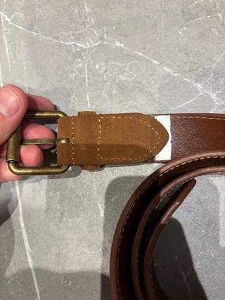 Cinturón de cuero El Ganso Marrón SIN ESTRENAR
