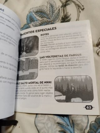 Libreto Pandemonium PlayStation 1 PAL