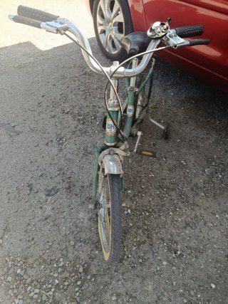 Bici BH antigua con ruedines