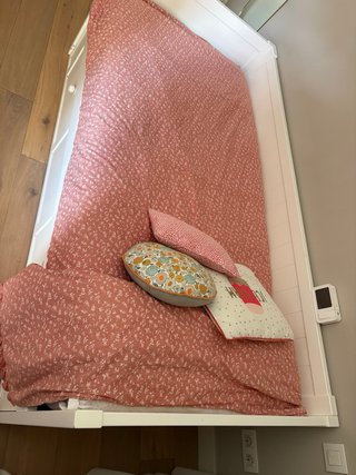 Cama nido blanca: Regalo colchón+nórdico+funda