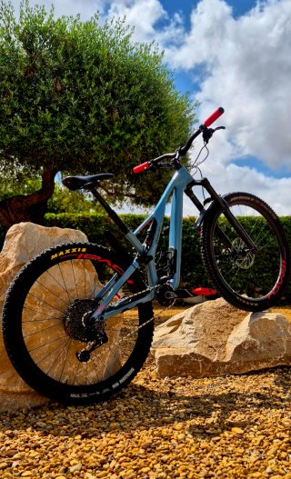 29"Mountain bike full suspensión carbon