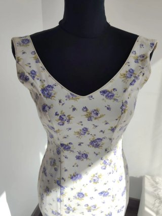 Traje Flamenca Talla 34/36 Floral