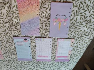 Agenda A6 infantil arcoíris