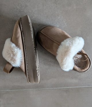 scarpe invernali sabot con pelo taglia 40/41