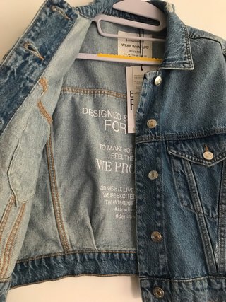 Chaqueta vaquera Stradivarius Talla XS
