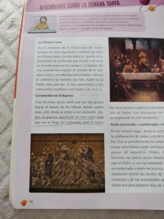 Religión católica 4 primaria