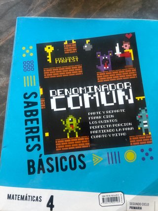 Matemáticas 4, Primaria. Línea 2, Fanfest