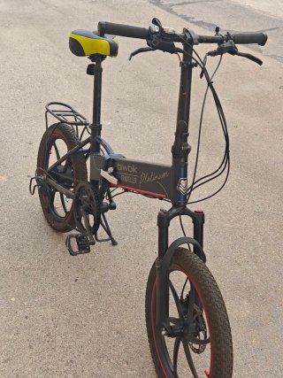 Bicicleta Plegable Biwbik Traveller Platinum