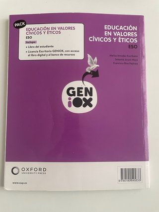 Educación en Valores Cívicos y Éticos ESO. Libr...