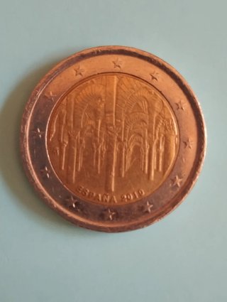 Moneda 2 euros España 2010