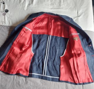 Americana El Ganso Lino Talla 46