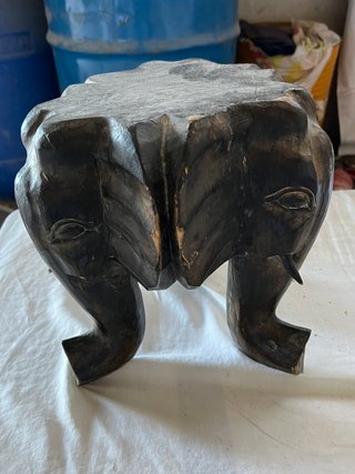 ¡OFERTA! MESA AUXILIAR ELEFANTES AFRICANA