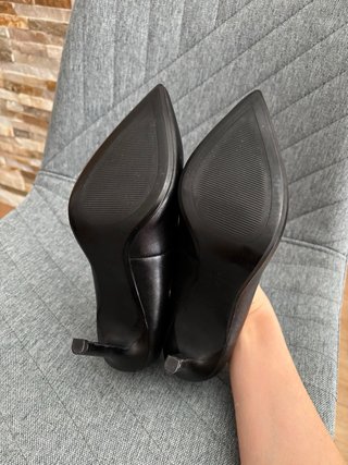 Zapatos de tacón negros Mango
