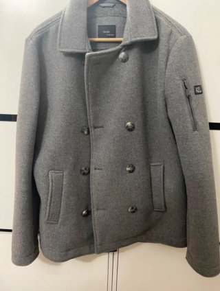 YES•ZEE Cappotto Grigio Mezzo