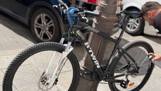 Bicicleta B'Twin Negra