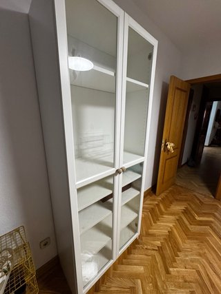Vitrina Billy Ikea Blanca Madera