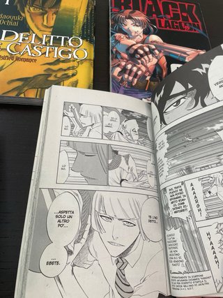 Lotto Misto Manga: Bus Gamer, Black Lagoon, Bleach
