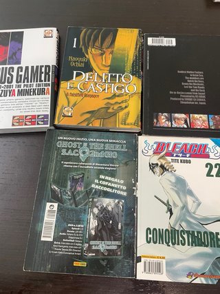 Lotto Misto Manga: Bus Gamer, Black Lagoon, Bleach