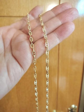 Cadena oro 18 ANCLA NUEVA DE FABRICA