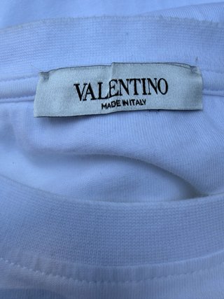 T-shirt Valentino VLTN bianca