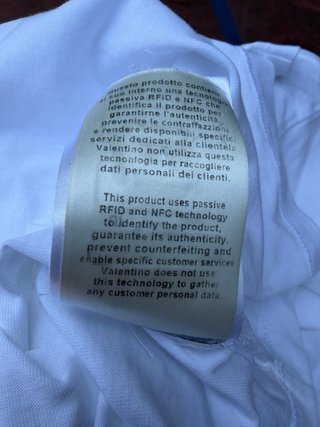 T-shirt Valentino VLTN bianca
