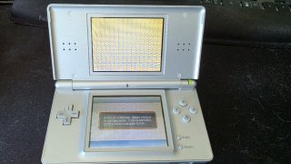 Nintendo DS Lite Plata