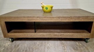 Mesa baja de madera para centro salón o TV