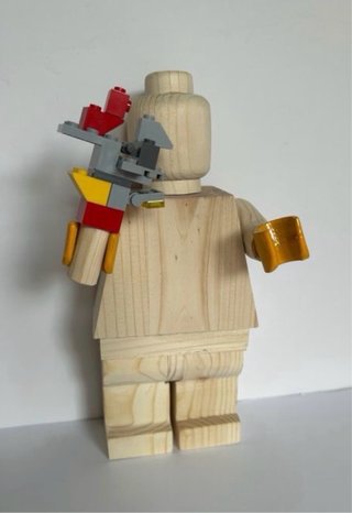 Figura LEGO Madera XXL