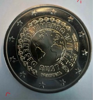 2 Euro Portogallo 2025