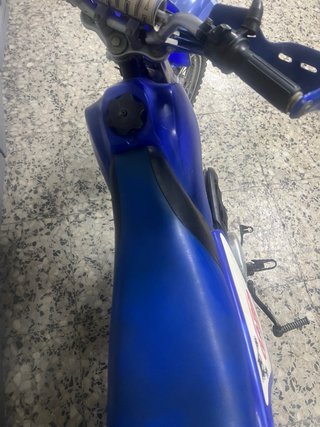 Minimoto Yamaha Azul